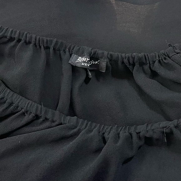 Vintage Betsey Johnson sheer top with embroidery - Picture 7 of 8